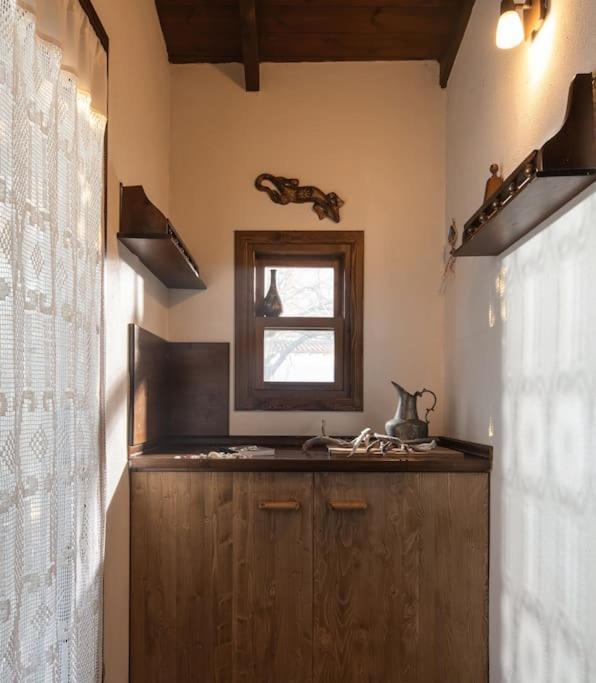 Traditionelles Appartement Athos Shadow Am Meer Paralia Sikias Bagian luar foto